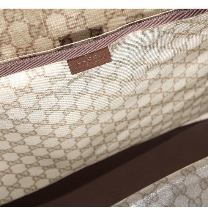 GUCCI グッチ シースルー トート バッグ 779510 FAC9Y 9777 ベージュ 