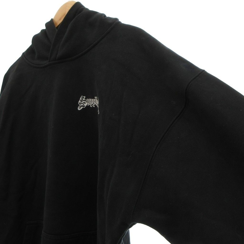 サプライヤー SUPPLIER Boxy Fit Cross Logo Hoodie クロスロゴ プル