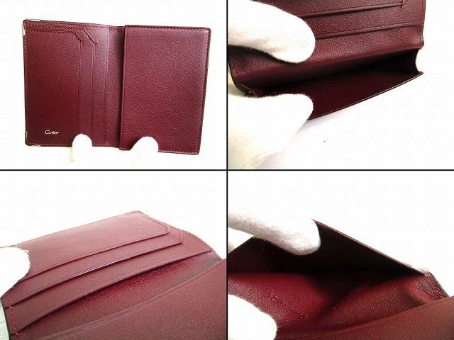 カルティエ Cartier マスト ドゥ カルティエ カーフスキン カード
