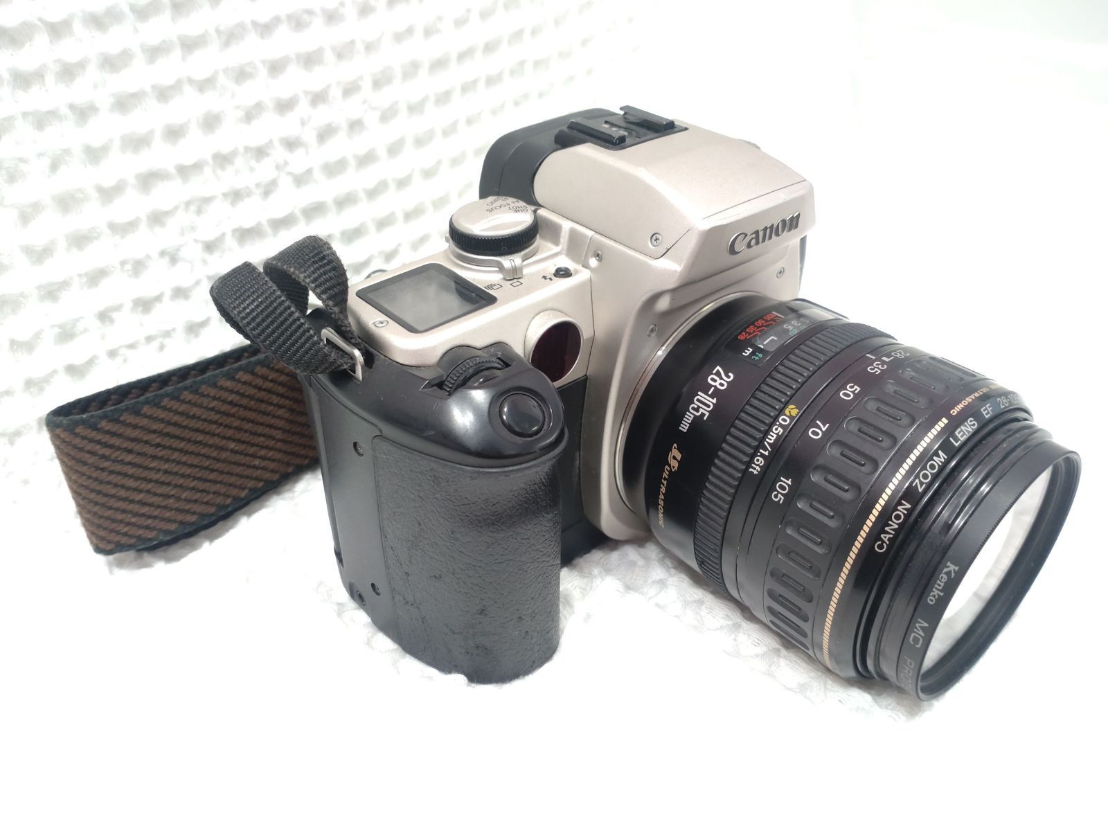 カメラ、光学機器 Canon フィルムカメラ キャノンEOS55 lens 28-105mm