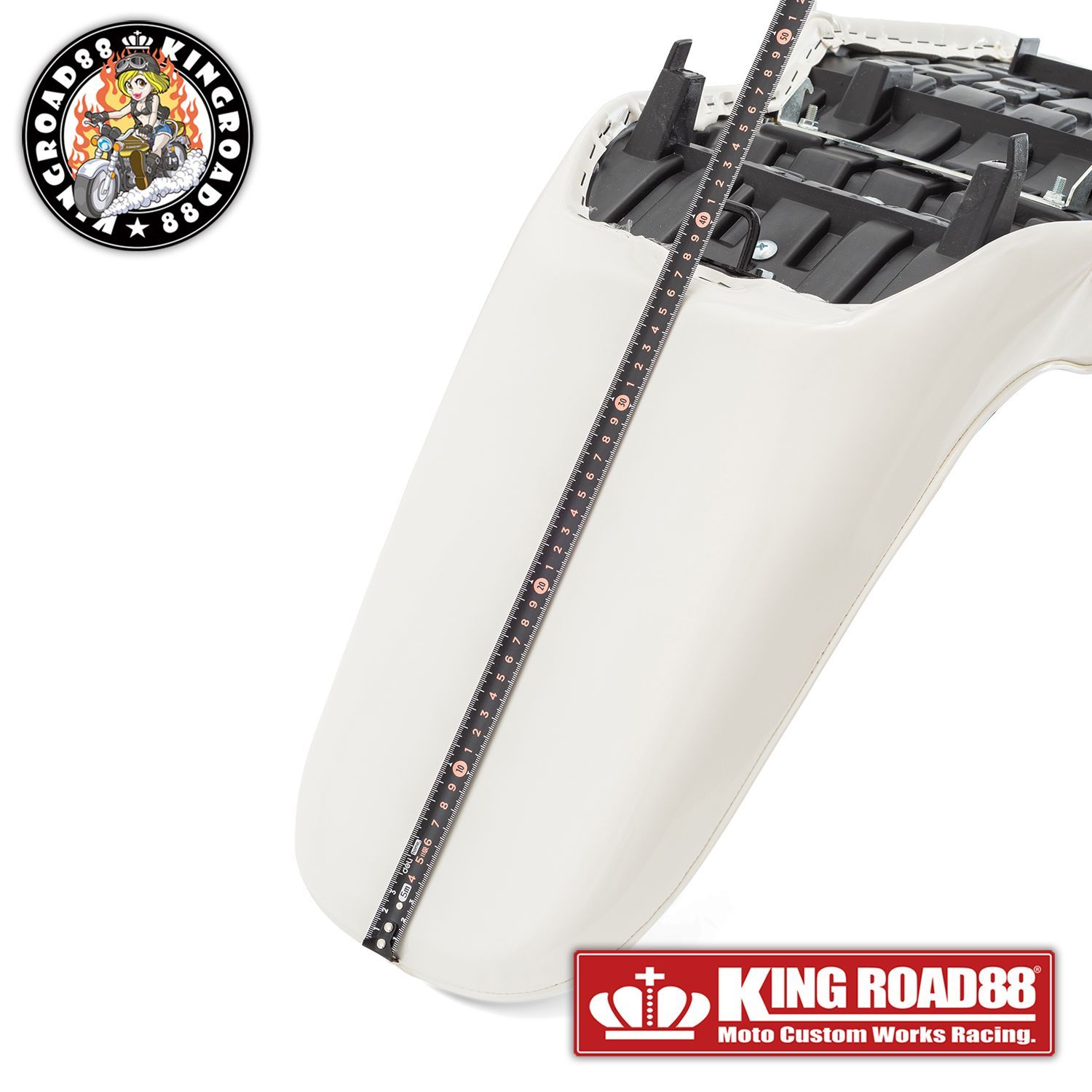 カワサキ バリオスⅠ型 ZR250A KingRoad88 3段シート エナメル