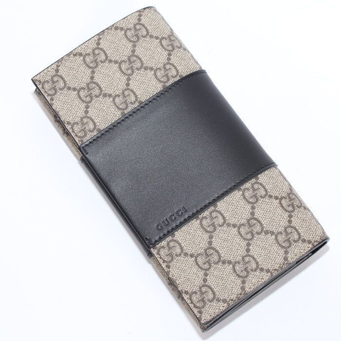 GUCCI グッチ 長財布 札入れ ベージュブラック 779878 KGDHN 9769 GG