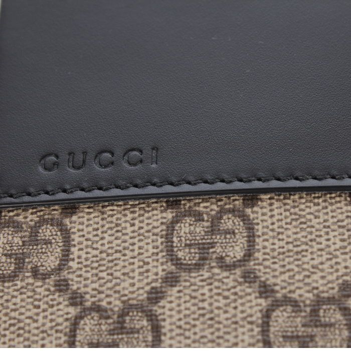 GUCCI グッチ 長財布 札入れ ベージュブラック 779878 KGDHN 9769 GG