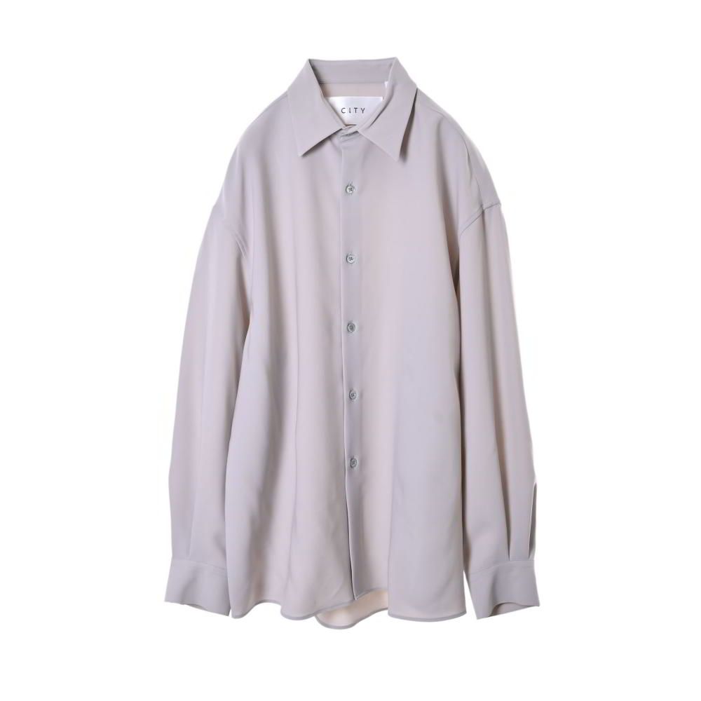 CITY ポリ オーバー シャツ