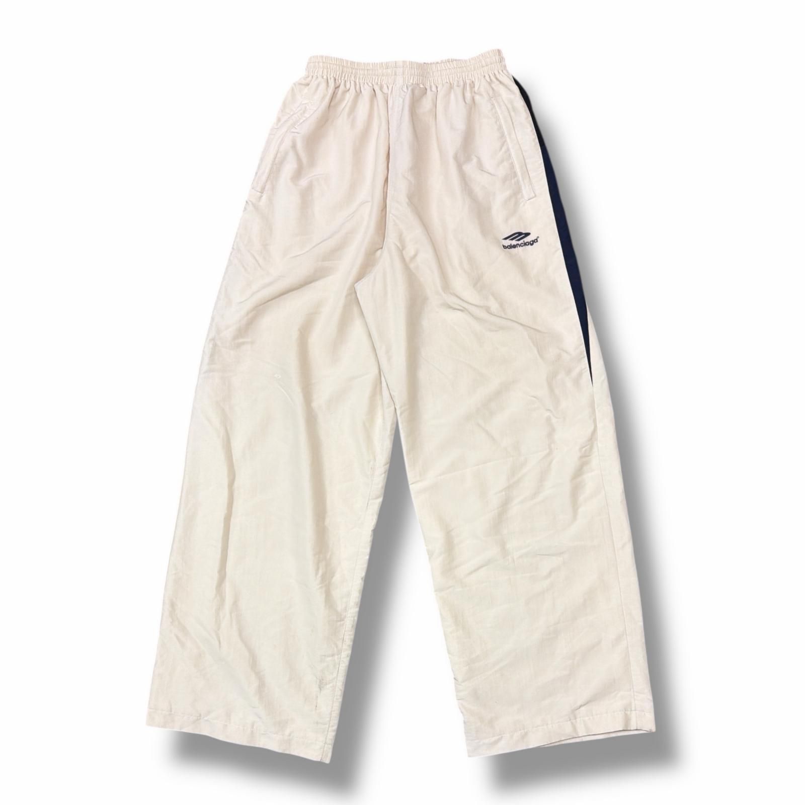 国内正規 BALENCIAGA 23SS ミディアムフィットトラックロングパンツ