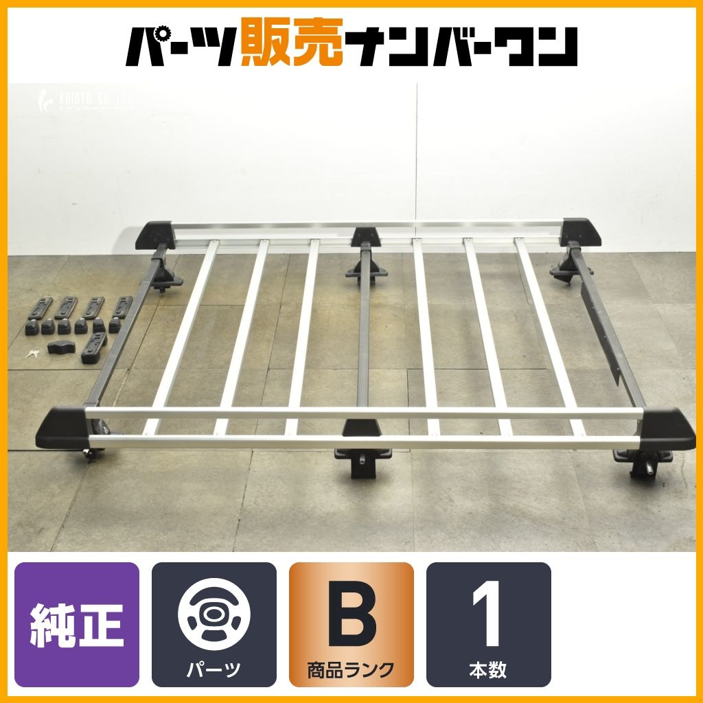 程度良好】トヨタ プロボックス 純正オプション ルーフラック 3本足