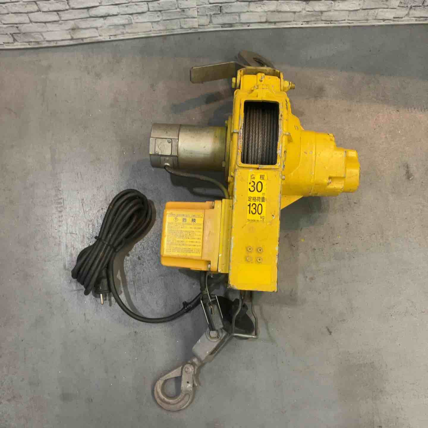 現状品】◇トーヨーコーケン(TKK) ベビーホイスト BH-N430 ウインチ 