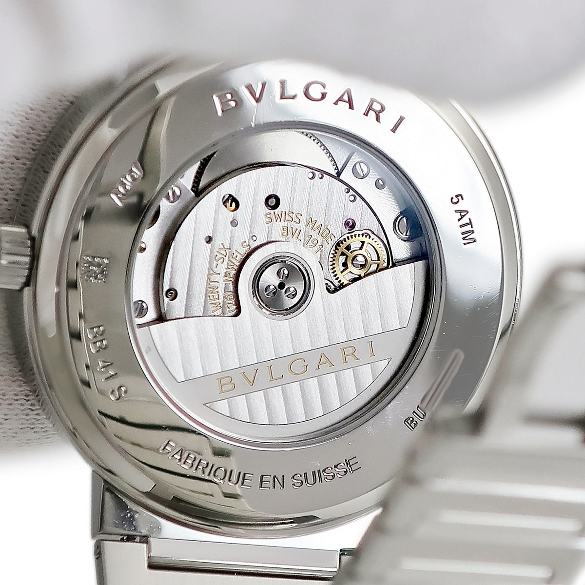  ブルガリ 腕時計 BB41S 103720 鑑定済み ブランド きれいめ 自動巻き時計 腕時計(アナログ)