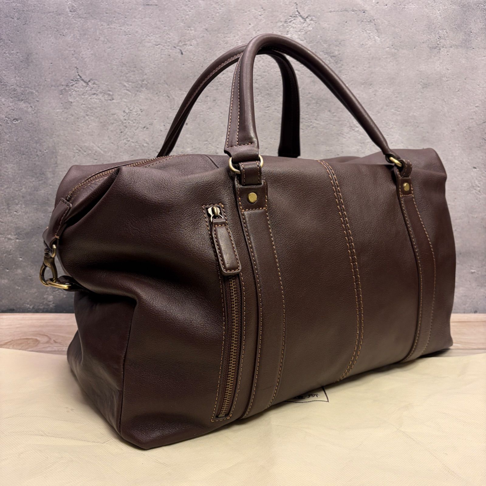 土屋鞄製造所 プロータ 防水 グランドボストンバッグ 2WAY ショルダー