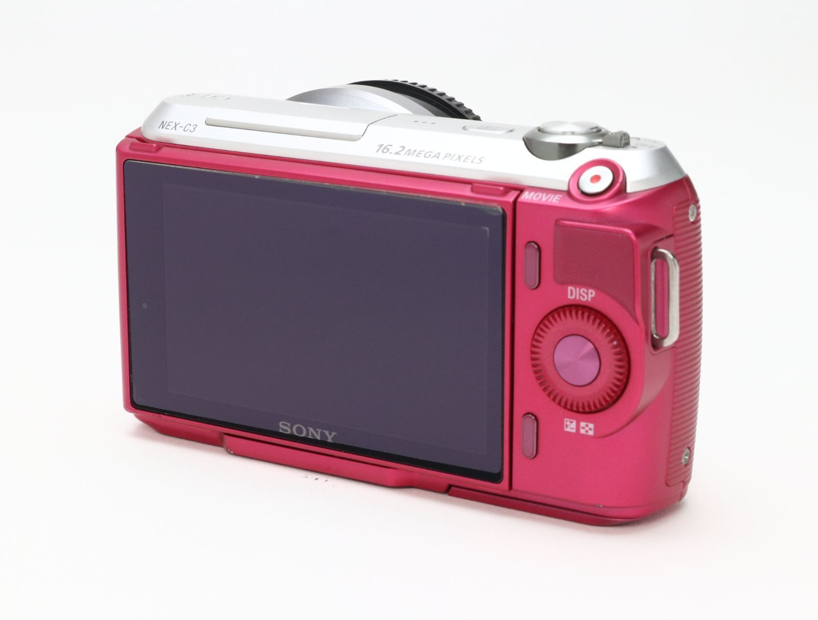 C (やや難あり) SONY ソニー α NEX-C3 ピンク ボディ シャッター数