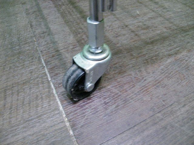 KAWAJUN】メッシュワゴン85 W60cm×D40cm 深さ調整可□折りたたみワゴン