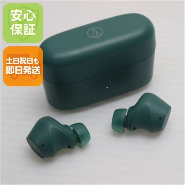 超美品 ATH-CKS30TW+ エバーグリーン イヤホン オーディオテクニカ