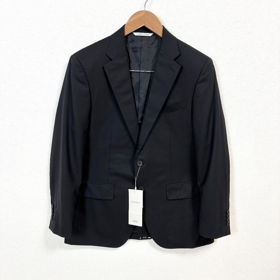 ☆タグ付☆ D'URBAN メンズスーツセットアップ 94AB4 ブラック 無地