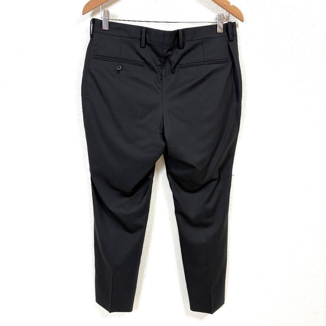 ☆タグ付☆ D'URBAN メンズスーツセットアップ 94AB4 ブラック 無地