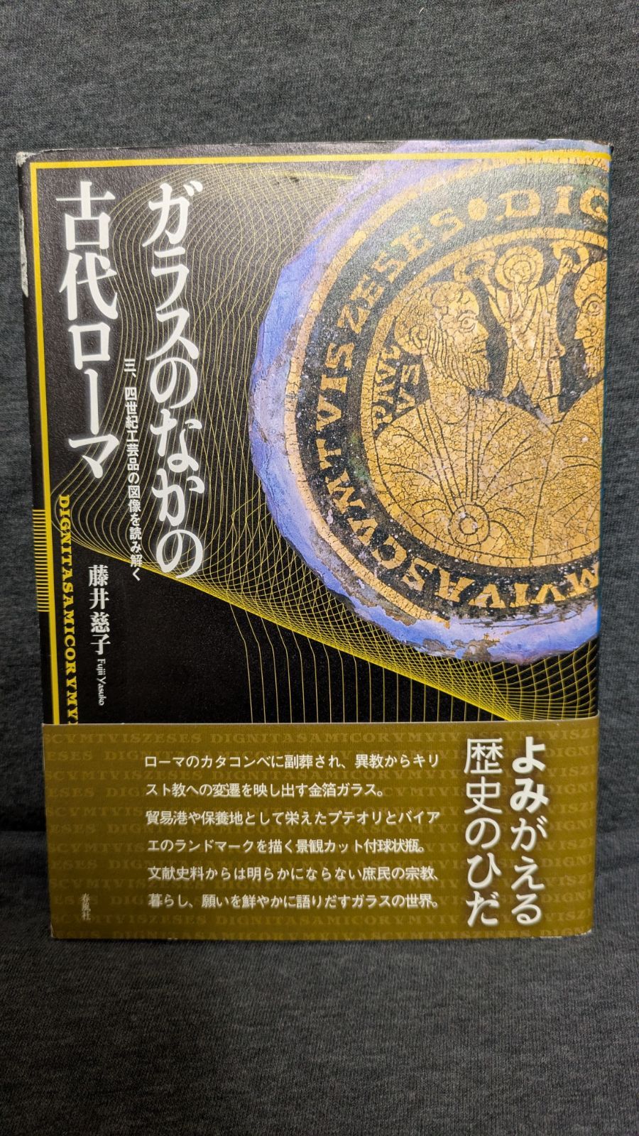 ガラスのなかの古代ローマ : 三、四世紀工芸品の図像を読み解く ガラスのなかの古代ローマ : 三、四世紀工芸品の図像を読み解く 本