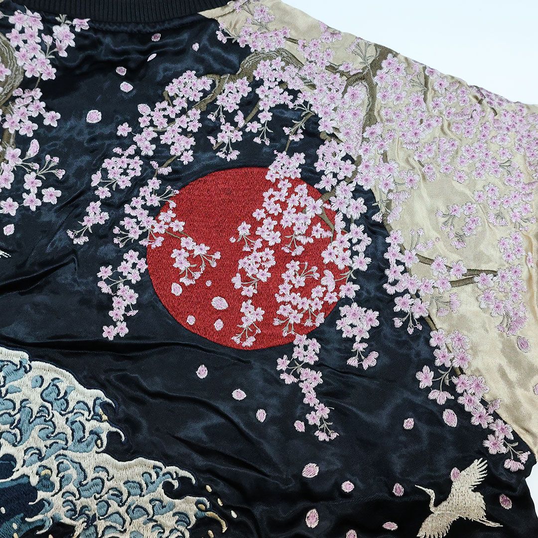 絡繰魂 粋 KARAKURI TAMASHII 神奈川沖浪裏-北斎 浮世絵 リバーシブル