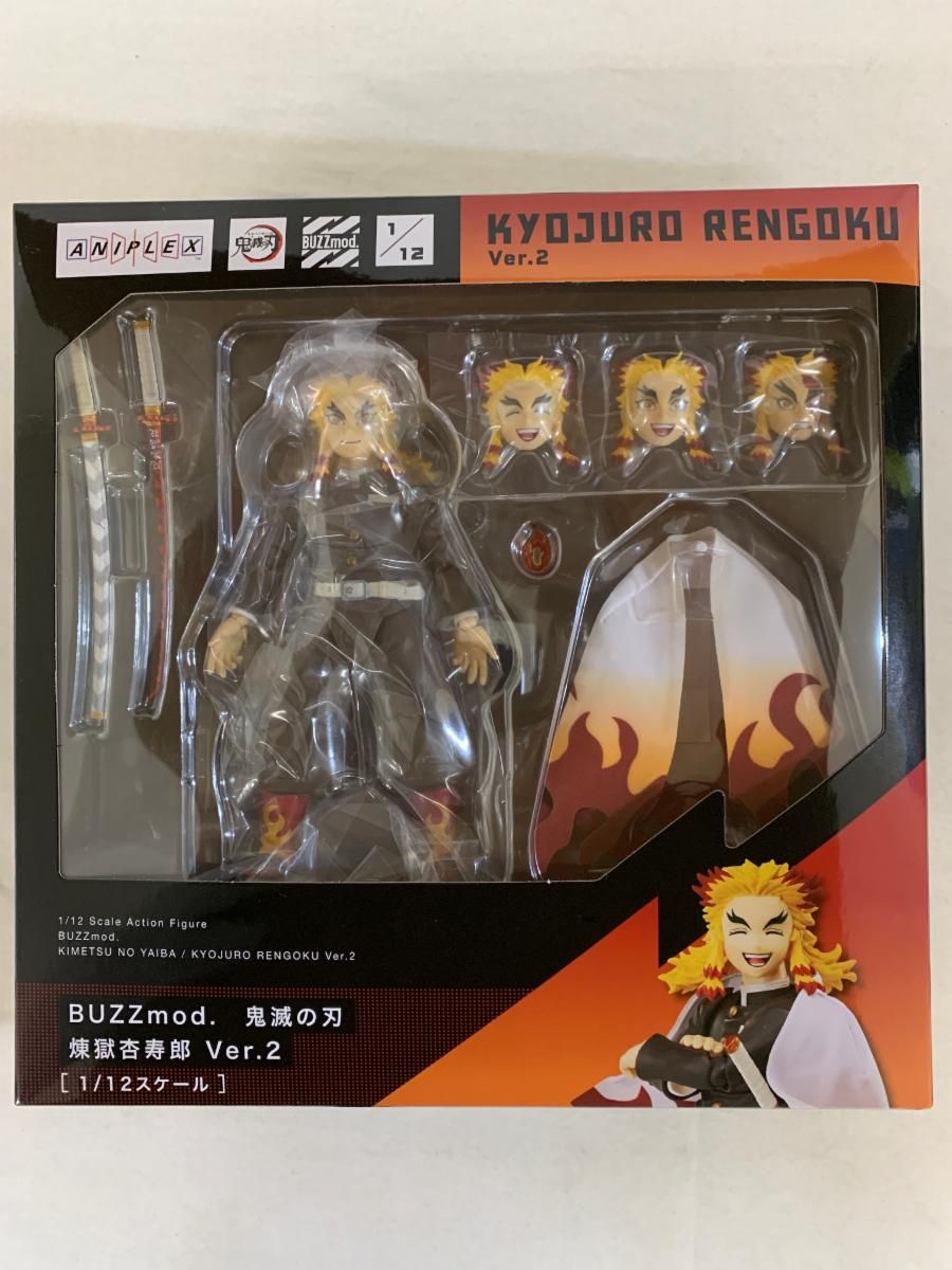 【新品未開封】 BUZZmod. 鬼滅の刃 煉獄杏寿郎 Ver.2 未開封】BUZZmod. 煉獄杏寿郎 Ver.2 「鬼滅の刃」 1/12 アクション