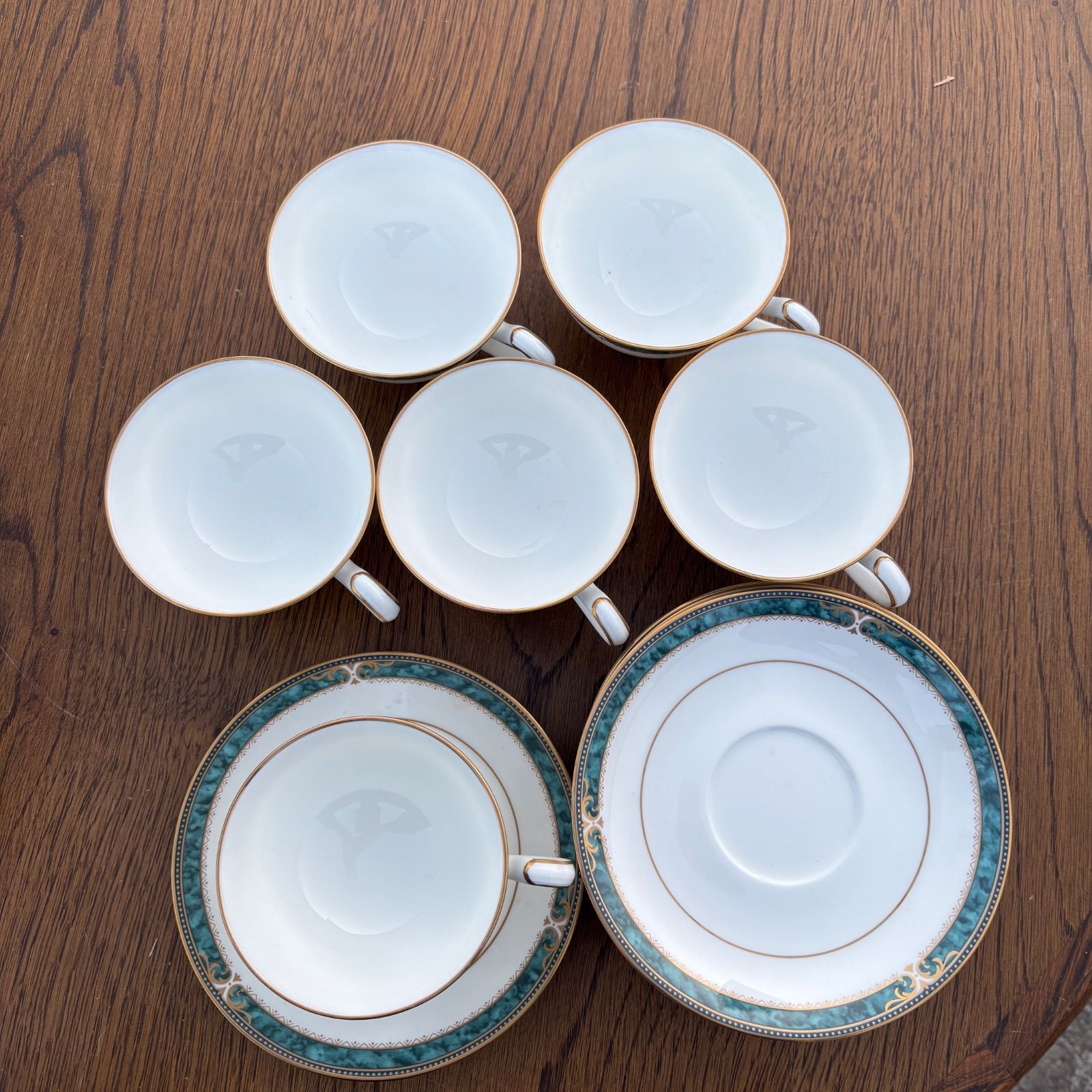 ノリタケ ティーセット 6客 BONE CHINA ボーン チャイナ ノリタケ