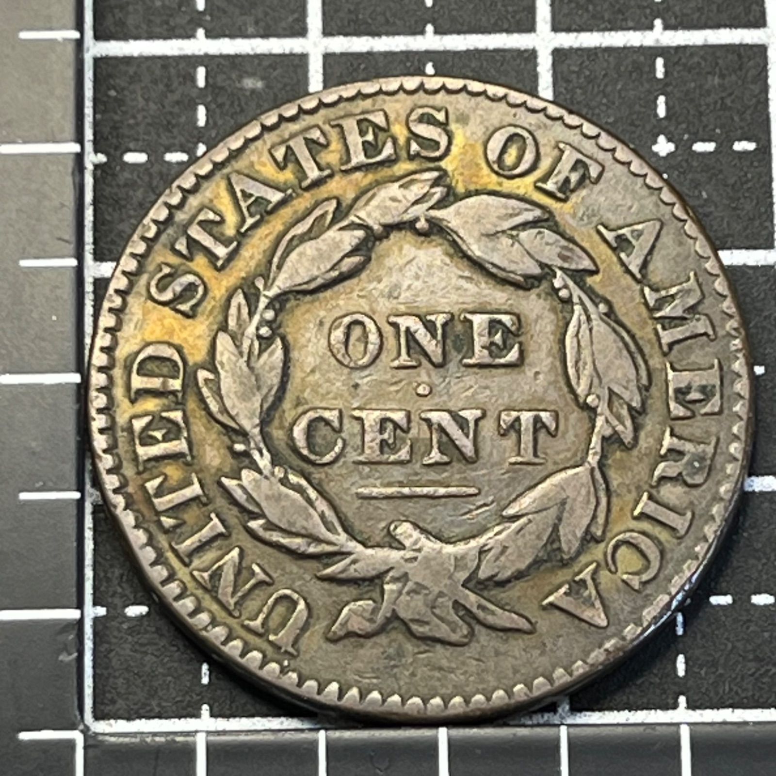 1831年 アメリカ ラージセント Matron Head 1セント 大型銅貨 19世紀