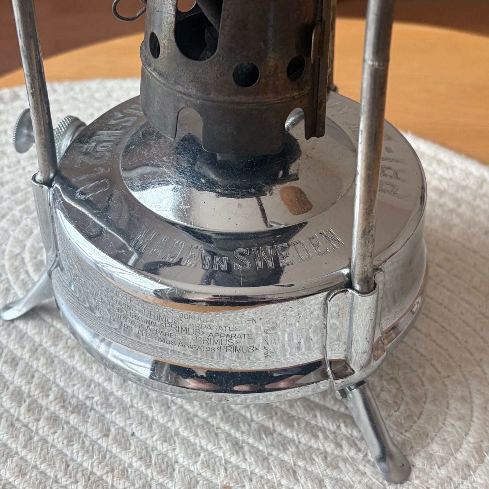 Primus プリムス No.210 ストーブ クッカー メッキタンク 現品限り】Primus プリムス No.210 ストーブ クッカー メッキタンク