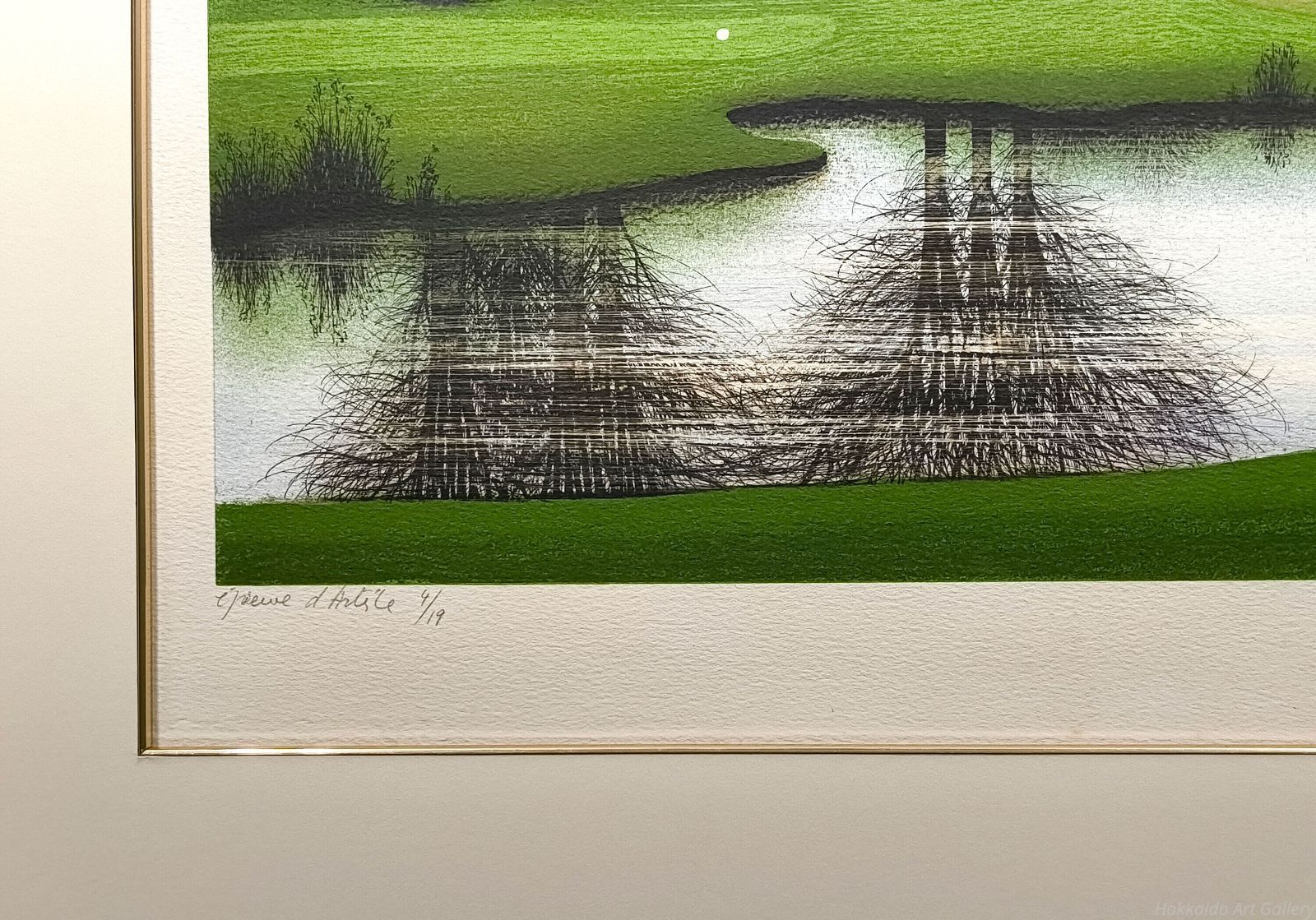 ジャック・デペルト 「ゴルフ場」 リトグラフ 版画 絵画 - メルカリ