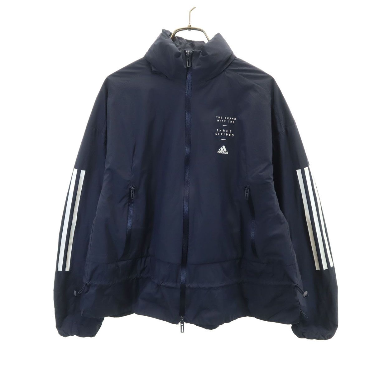 adidas アディダス ウインドブレーカー M ネイビー ジャケット 裏 