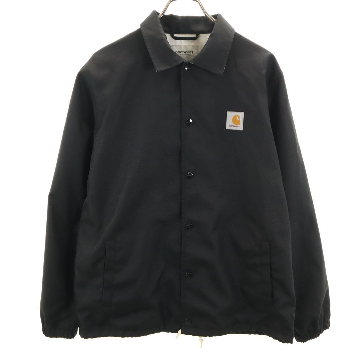 Carhartt コーチジャケット Mサイズ Carhartt カーハート コーチジャケット M ブラック メンズ 古着 - メルカリ