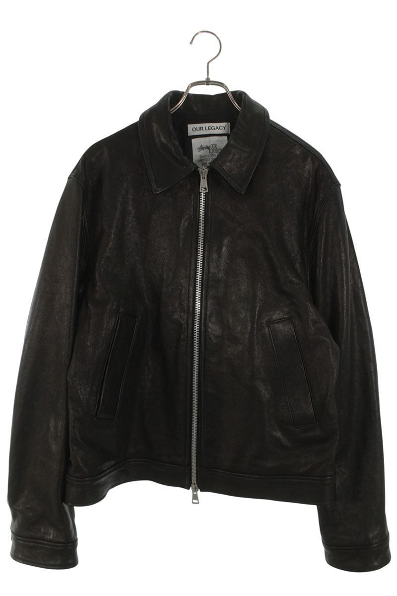 アワーレガシー ×ステューシー STUSSY WS4241BBL シープスキンジップ