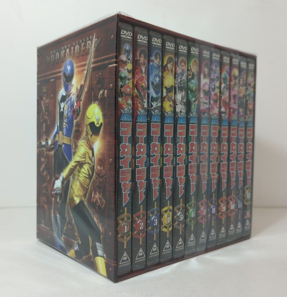 特撮DVD スーパー戦隊 超全集欠/初回)海賊戦隊ゴーカイジャー 全12巻