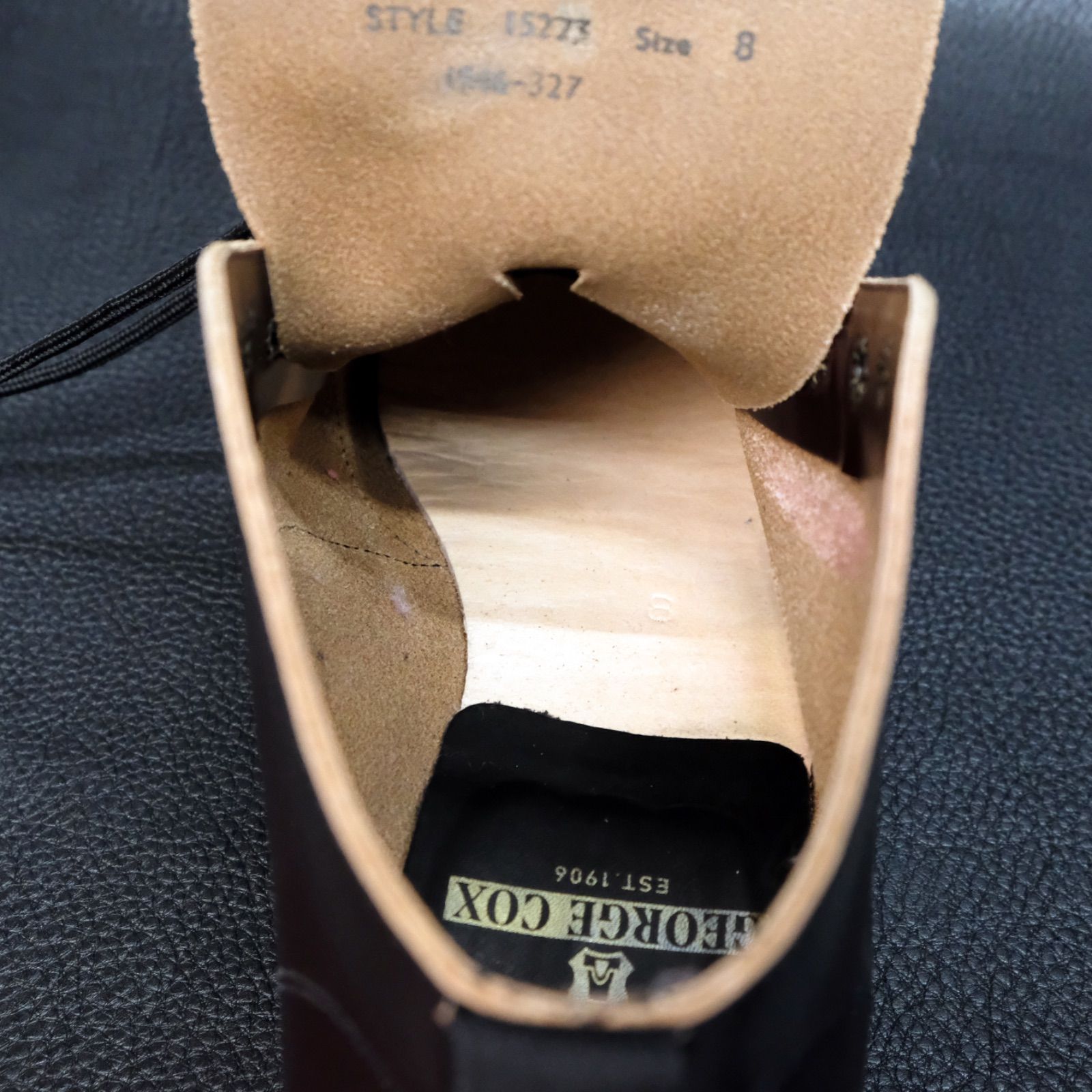 英国製 GEORGE COX × FRED PERRY モンキーブーツ UK8 27cm程度