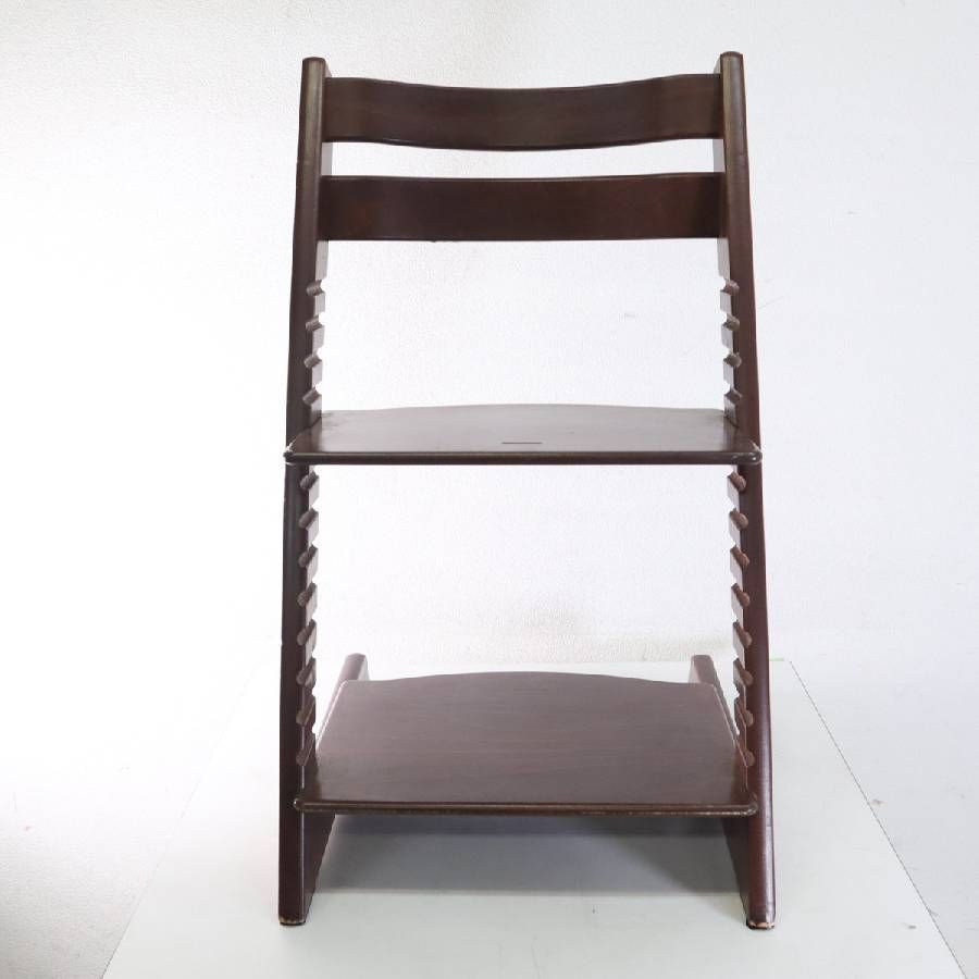 ストッケ トリップトラップ ウォールナットブラウン シリアル4 ベビーチェア STOKKE ストッケ トリップトラップチェア ウォールナットブラウン 新型