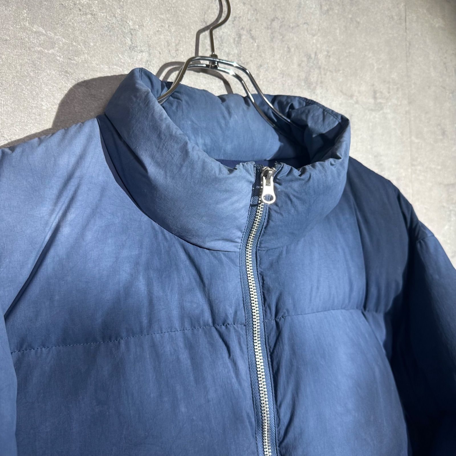 Stussy Recycled Nylon Down Puffer ダウンジャケット ブルー M - メルカリ