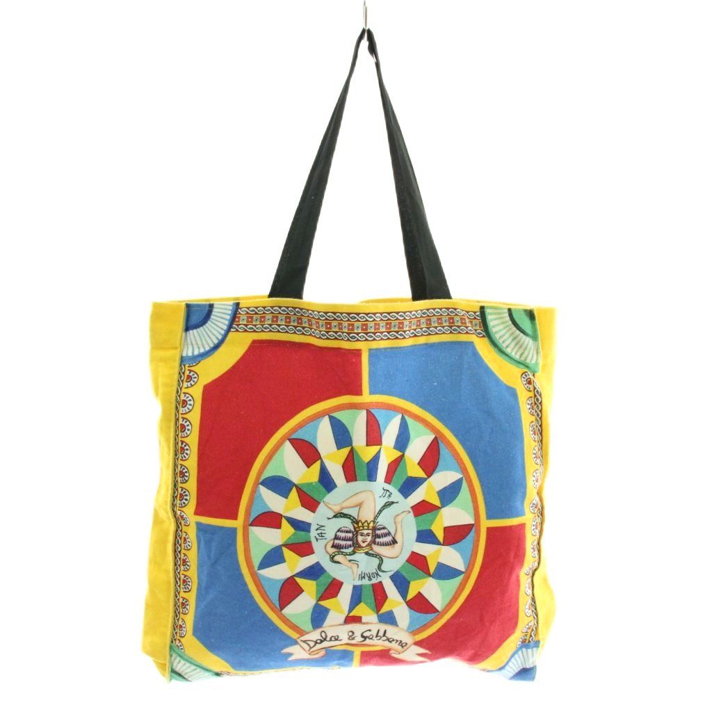 ドルチェ&ガッバーナ ドルガバ DOLCE&GABBANA トートバッグ エコバッグ