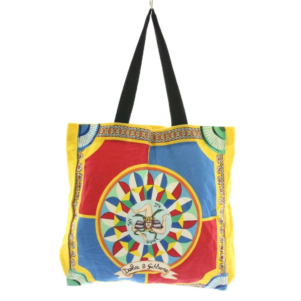 ドルチェ&ガッバーナ ドルガバ DOLCE&GABBANA トートバッグ エコバッグ