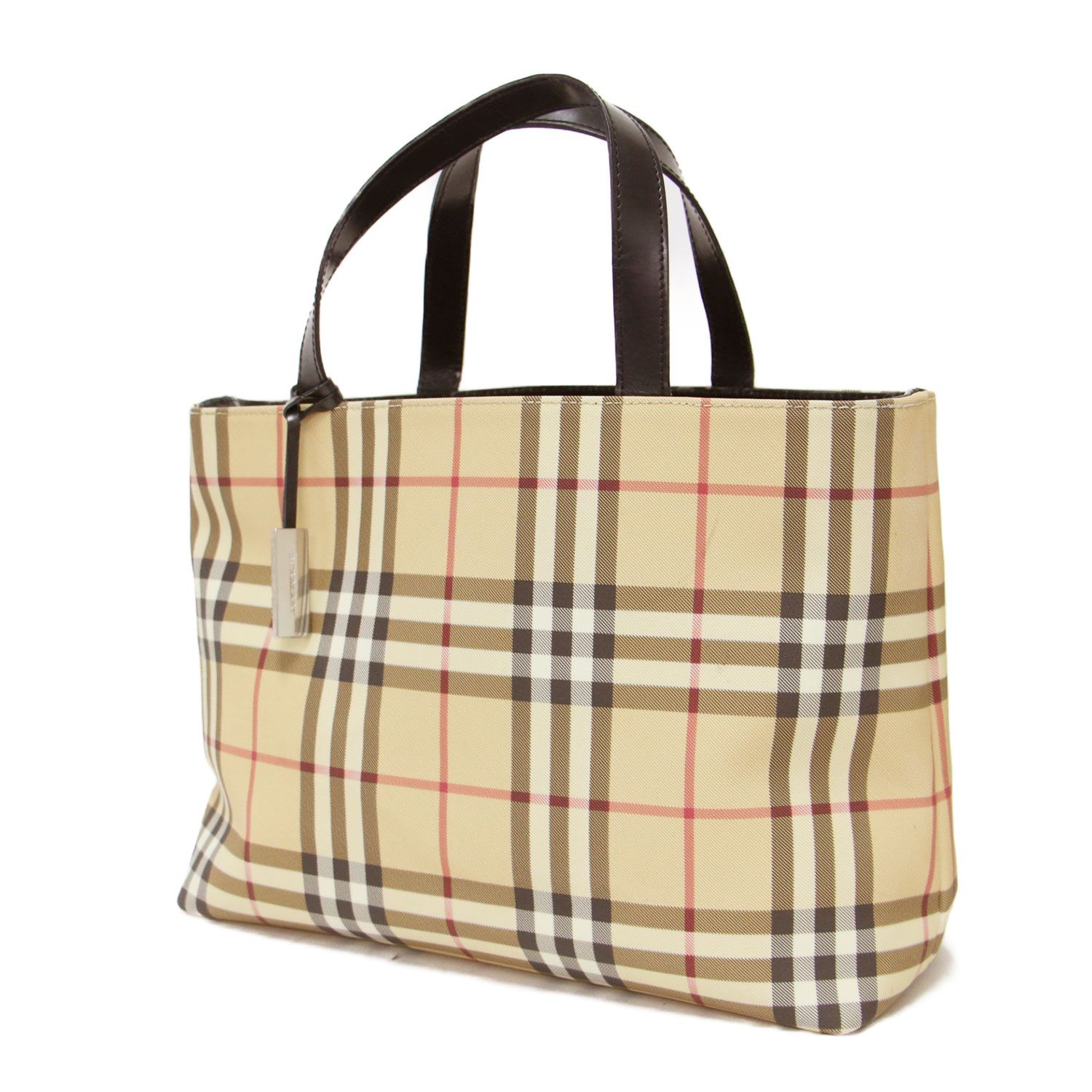 BURBERRY バーバリー バッグ ベージュ系 | ノバチェック レザー 