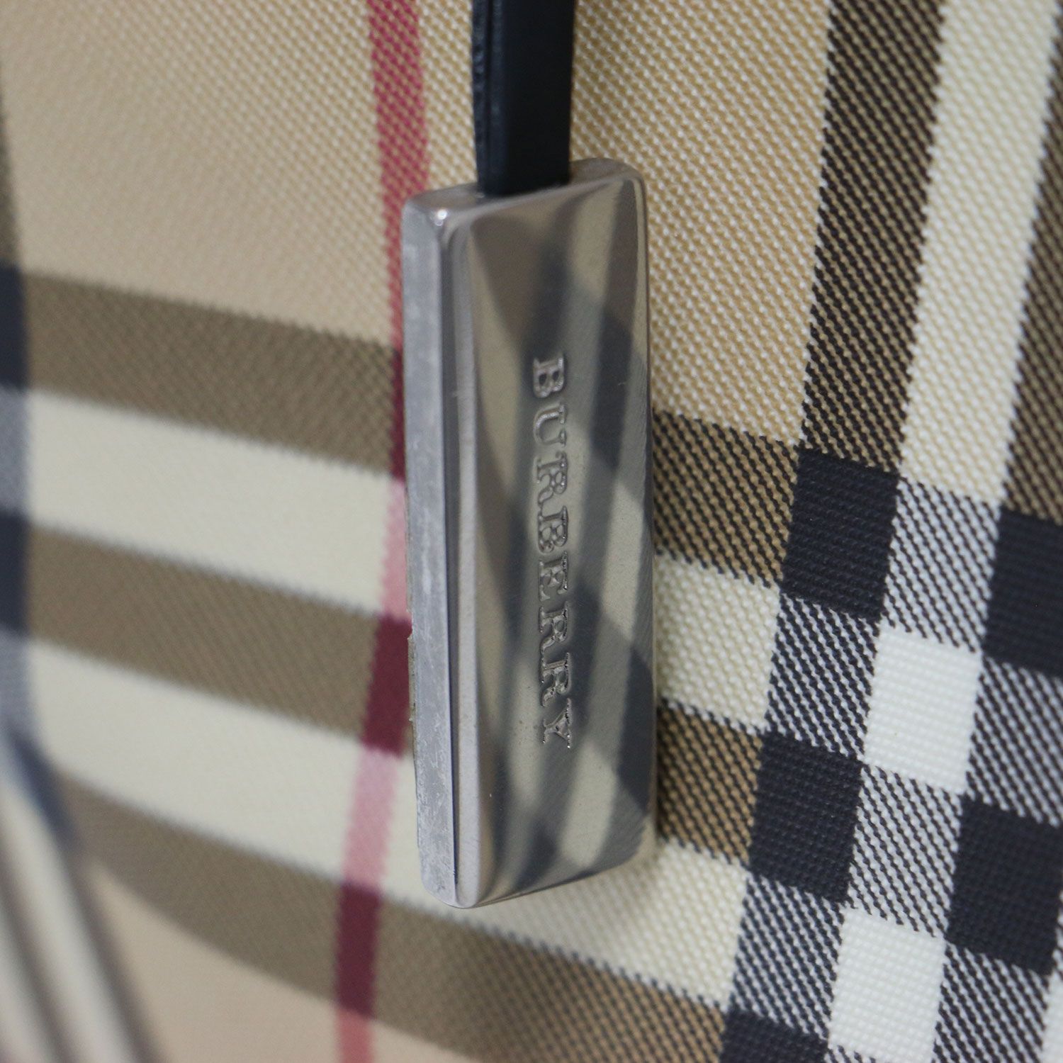 BURBERRY バーバリー バッグ ベージュ系 | ノバチェック レザー 