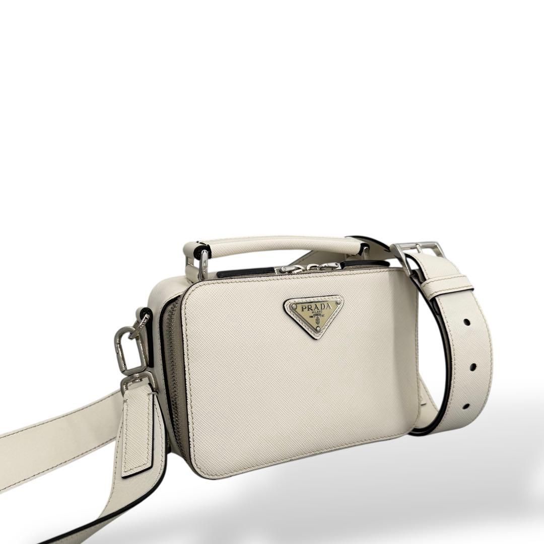 ほぼ未使用 PRADA プラダ サフィアーノ ショルダーバッグ 2way