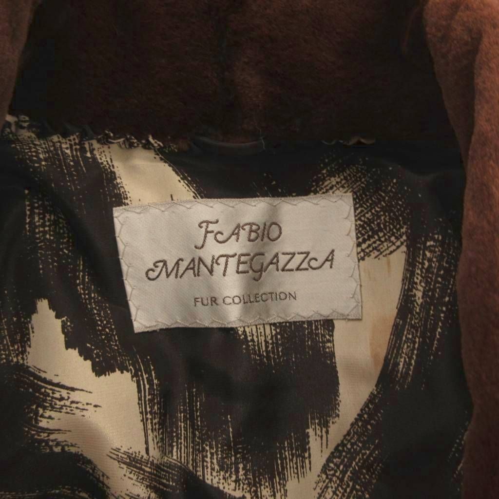 サガミンク SAGA MINK FABIO MANTEGAZZA ミンクファーコート