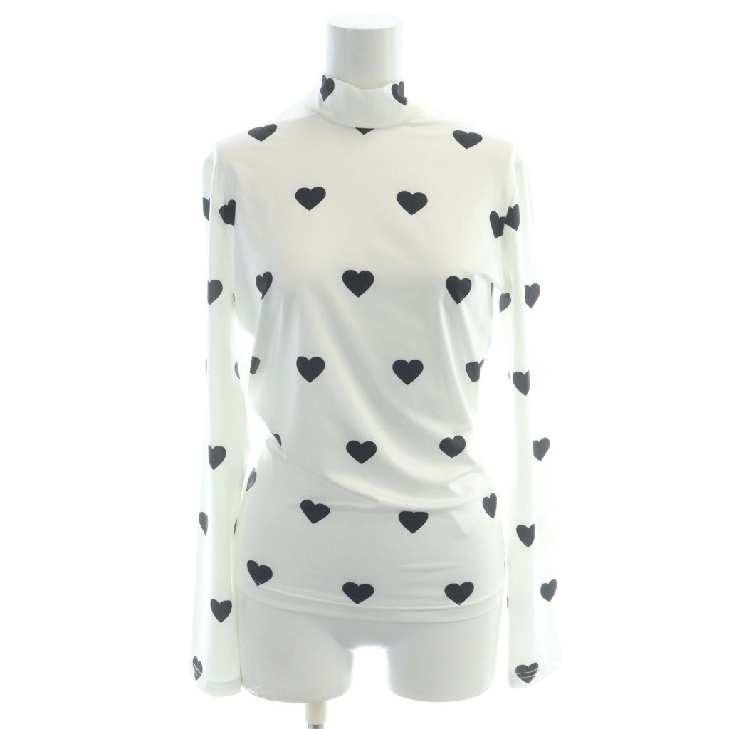 24AW ヴィヴィアーノ VIVIANO Blastic Top ハイネック カットソー T
