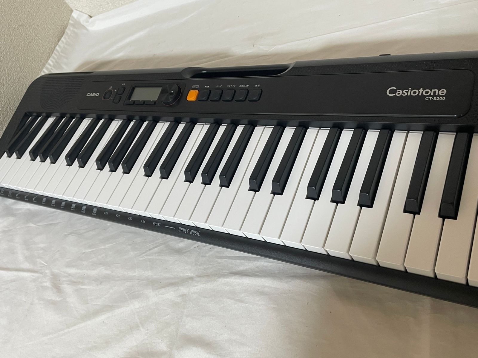 △ カシオ CASIO 電子キーボード Casiotone CT-S200BK ブラック 2600