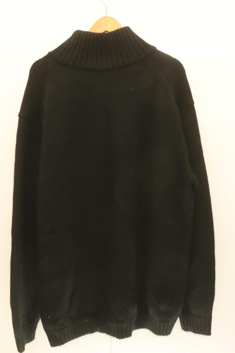 【中古】 ATON メンズニット セーター 6 ニット セーター ATON 06 黒 ブラック 無地 sample