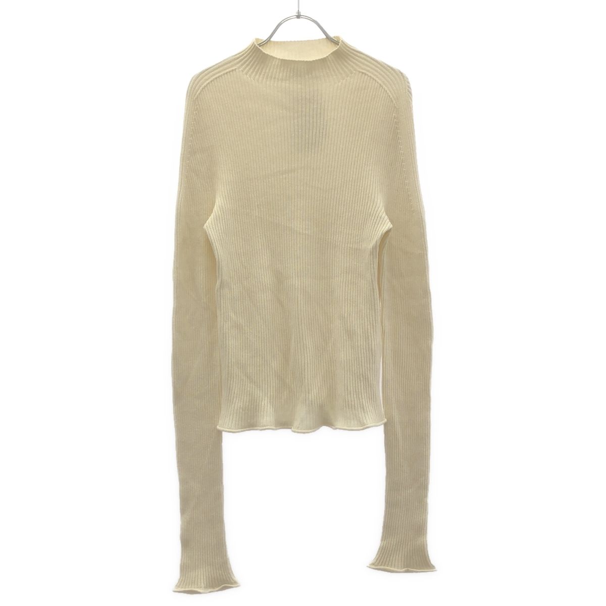 THE NEWHOUSE ザ ニューハウス COTTON CASHMERE LONG SLEEVE ニット