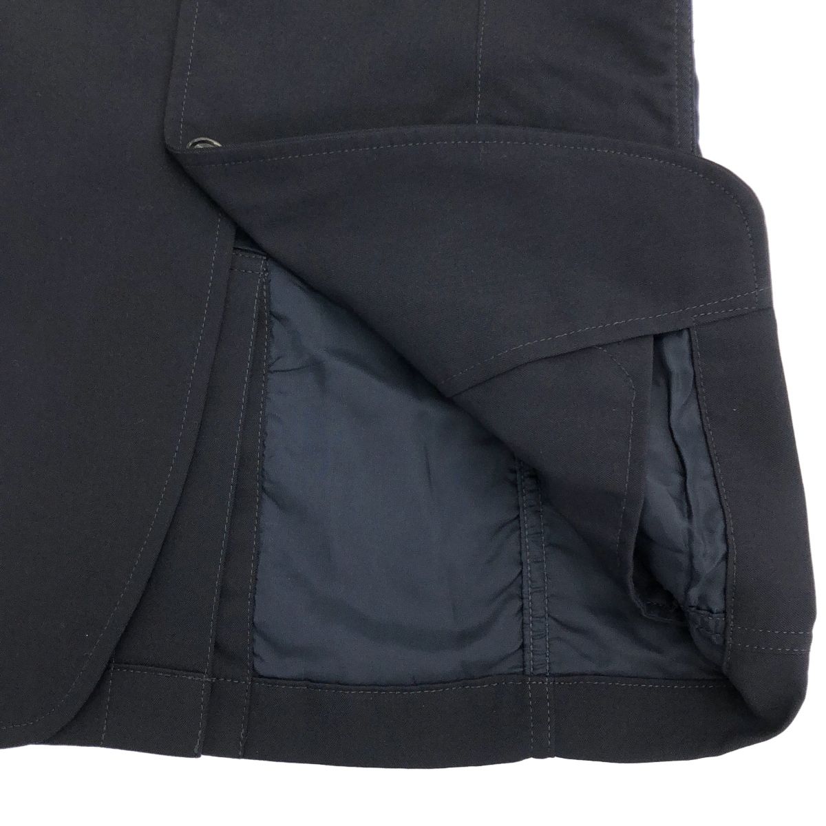 COMME des GARCONS HOMME コムデギャルソンオム 18AW ウールトロジャケット HB-J101 ネイビー S COMME des GARCONS HOMME コムデギャルソンオム 18AW ウールトロ