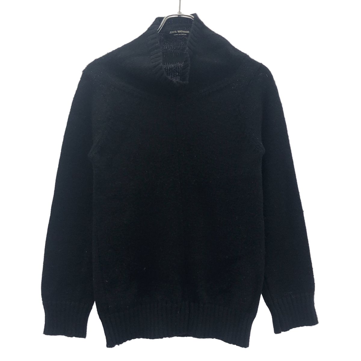 JUNYA WATANABE COMME des GARCONS ジュンヤワタナベ コムデギャルソン 1996年 ハイネックウールニットセーター JN-040300 ブラック JUNYA WATANABE COMME des GARCONS ジュンヤワタナベ コムデギャルソン