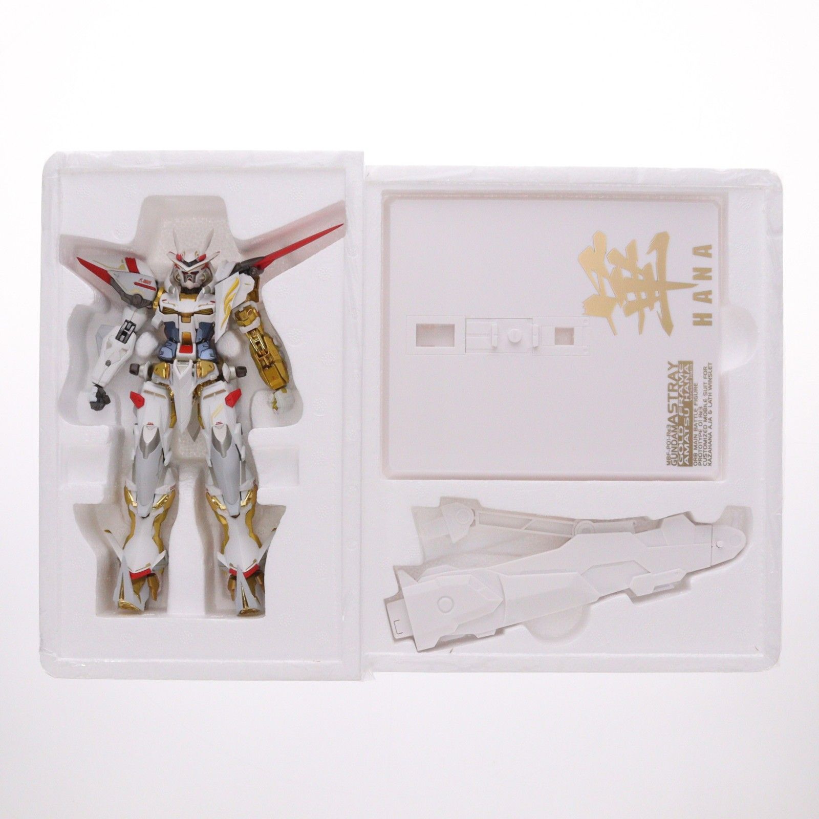 魂ウェブ商店限定 L BUILD ガンダムアストレイ ゴールドフレーム天ハナ