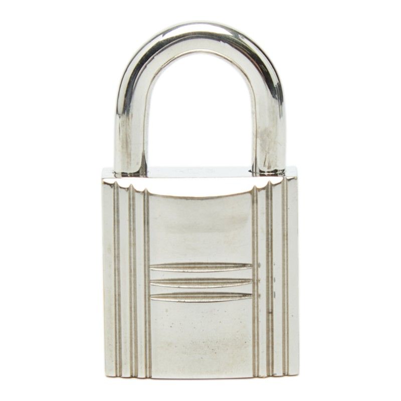 エルメス カデナ 南京錠 キー セット シルバー メタル レディース