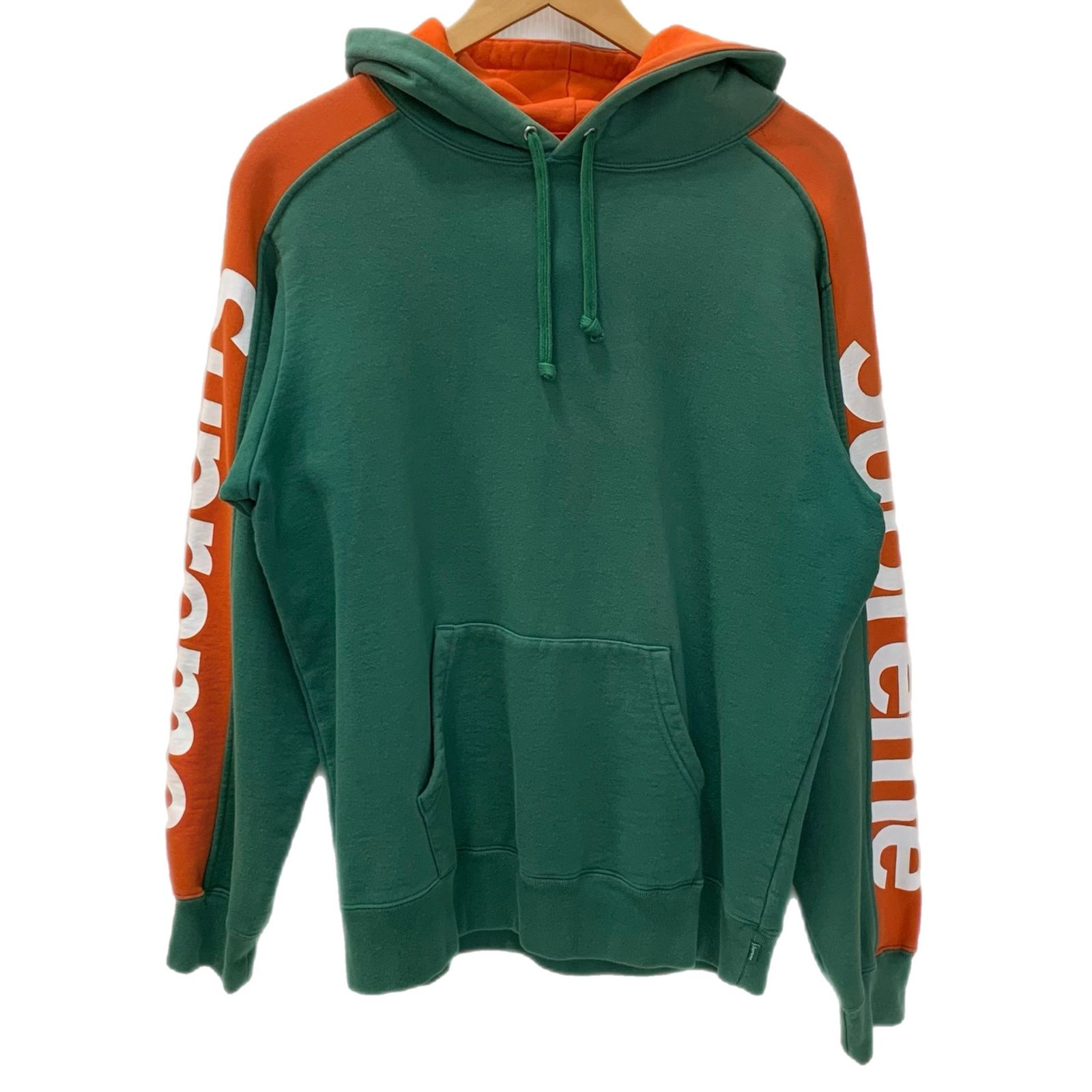 シュプリーム SUPREME Sideline Hooded Sweatshirt パーカ グリーン S 