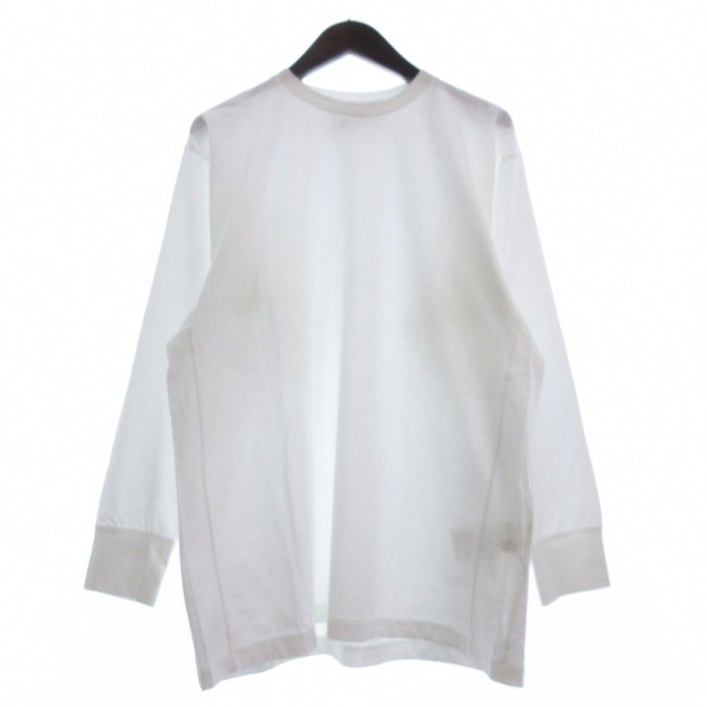 タンジェネット tangenet 美品 CHAMP LONG カットソー 長袖 白