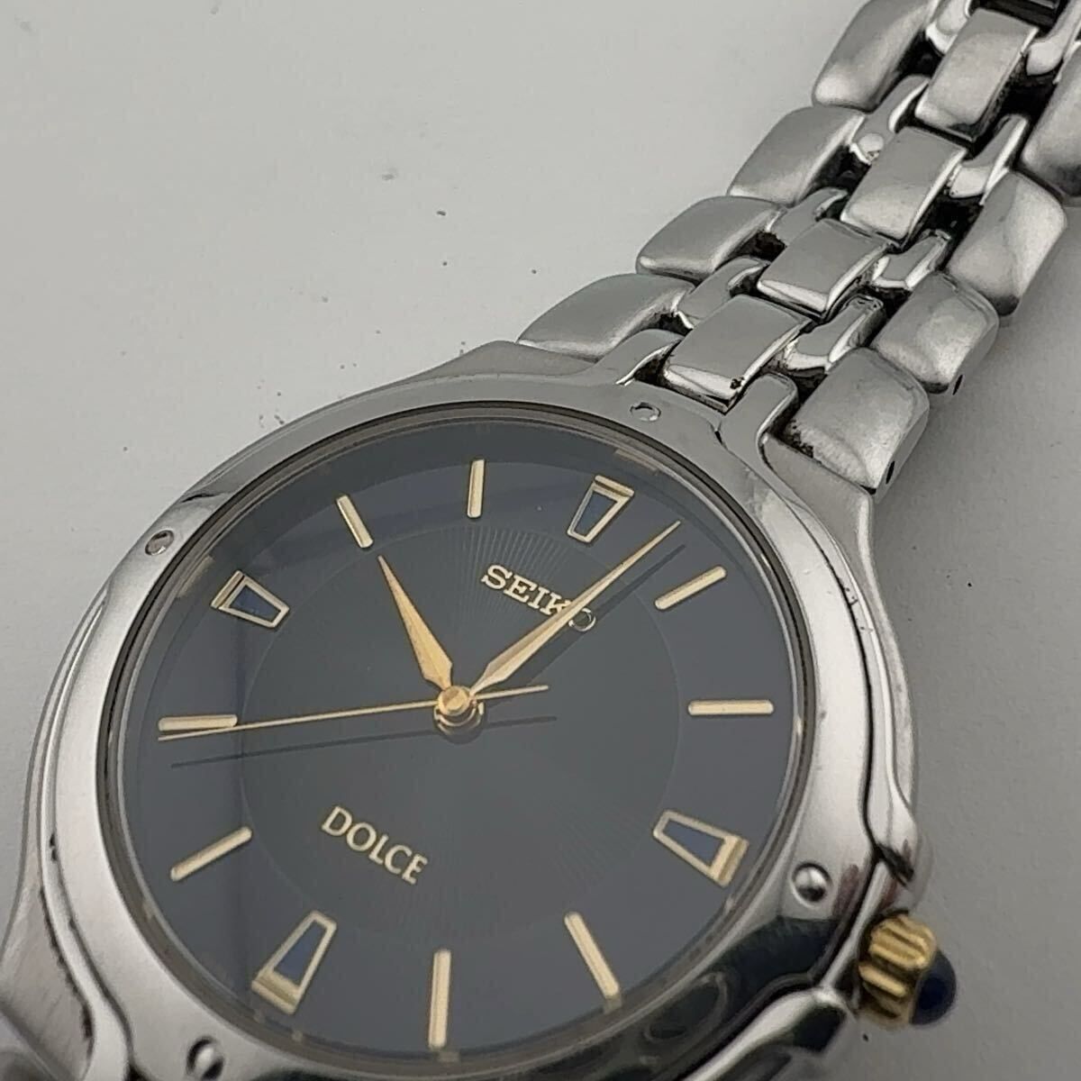 ジャンク】SEIKO 5E31-6010 セイコー DOLCE ドルチェ クォーツ メンズ