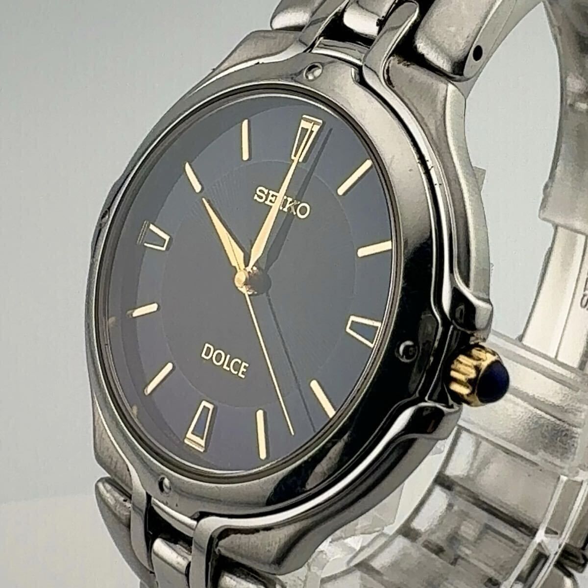 ジャンク】SEIKO 5E31-6010 セイコー DOLCE ドルチェ クォーツ メンズ